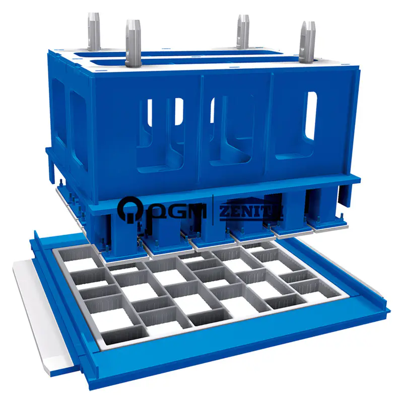 Block Forming Machine With Quick Mould Change